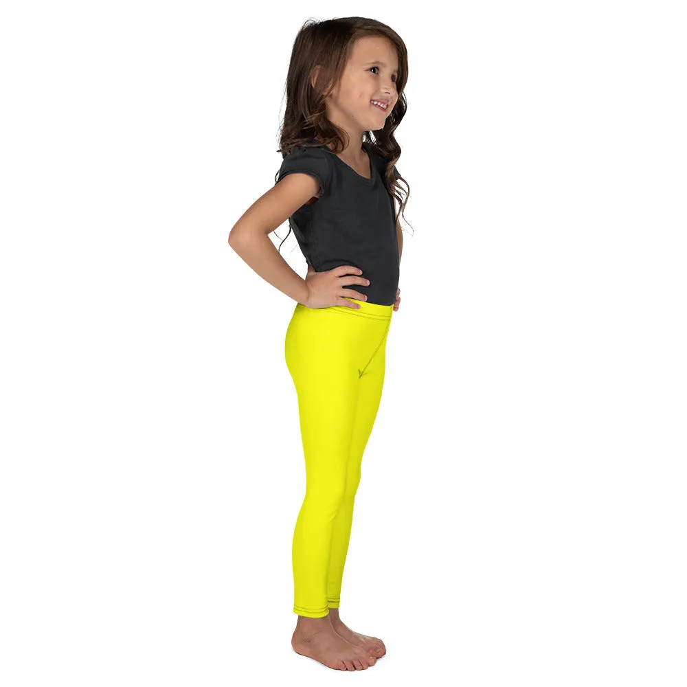 Kids Leggings Yellow