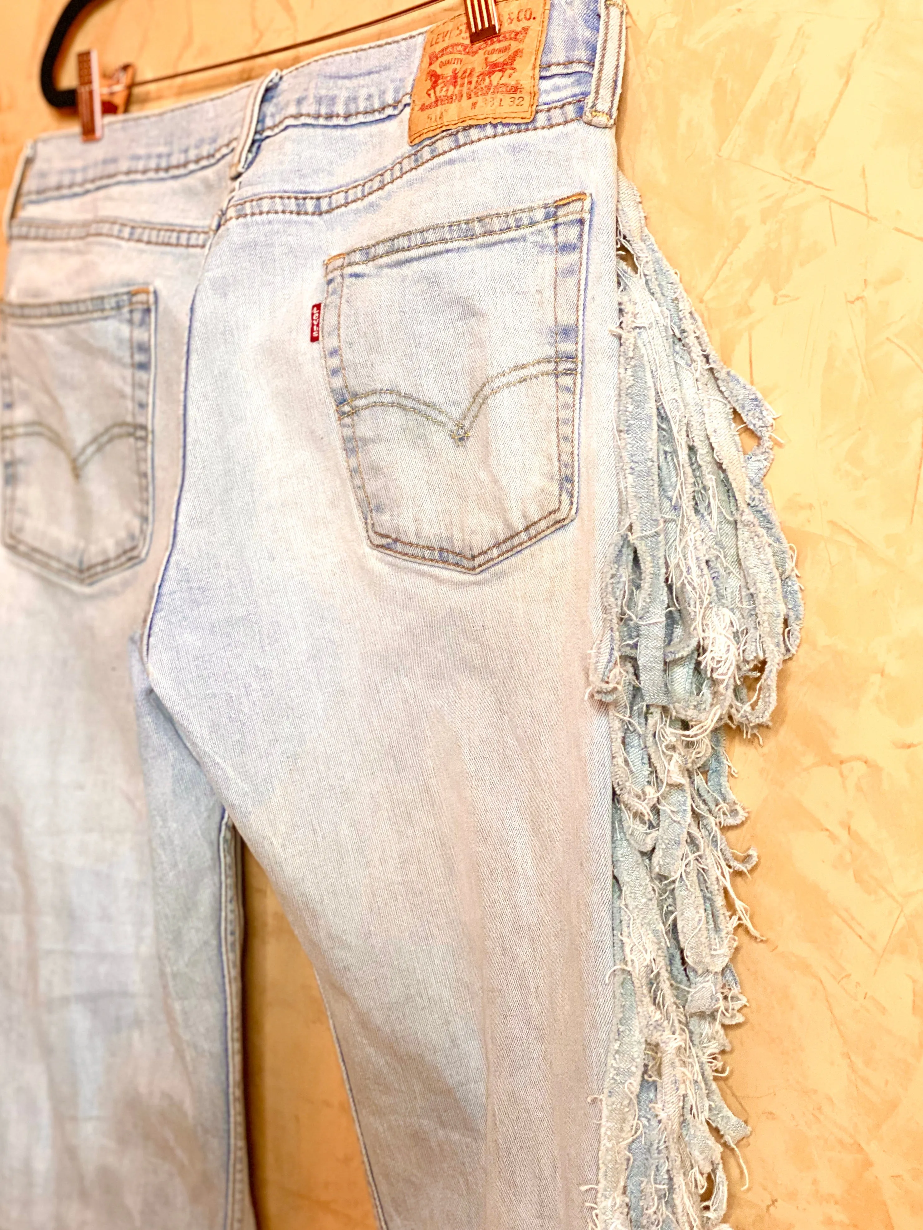 LEVIS Fringe Jeans