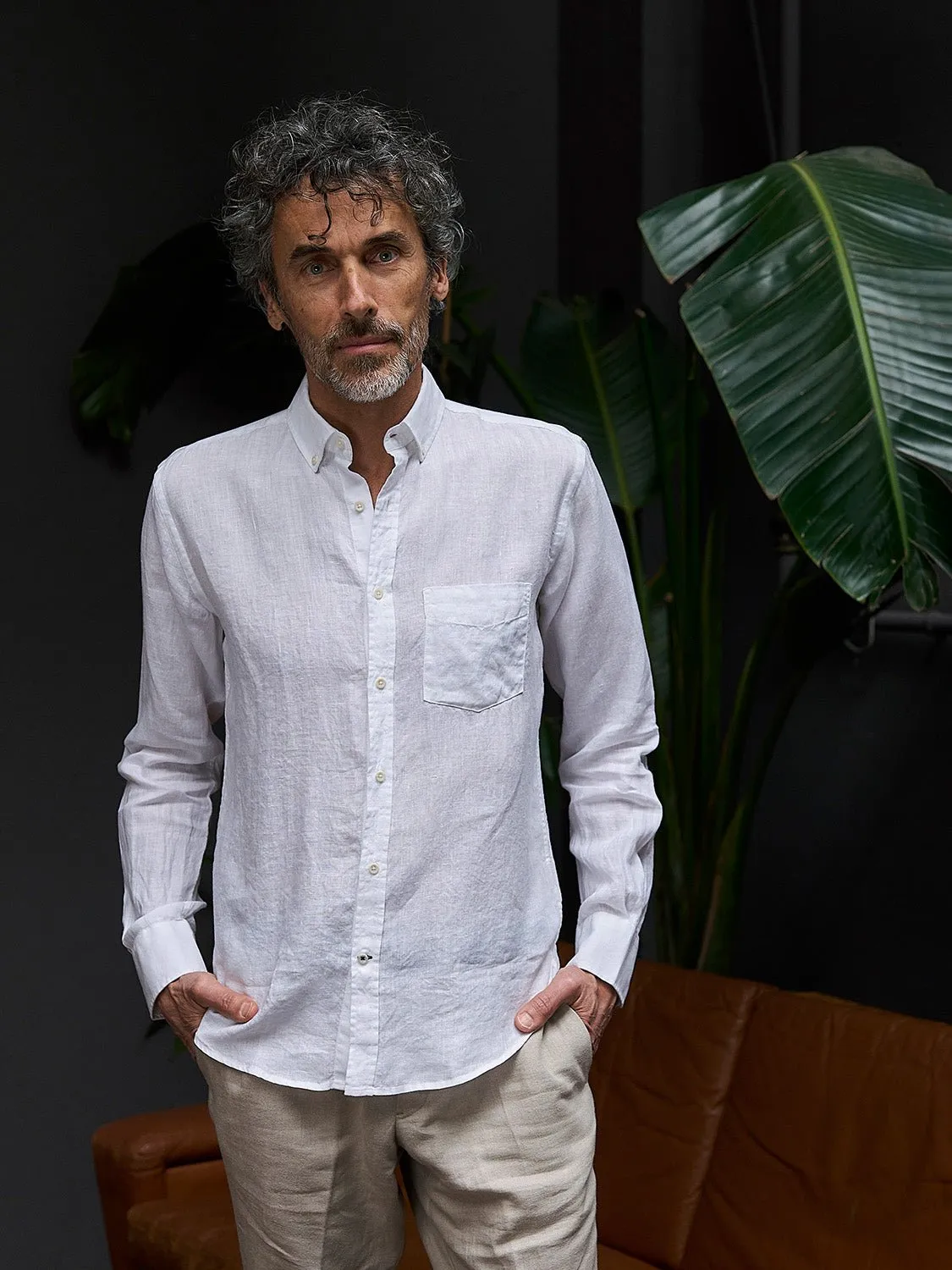 Linen Shirt Tamina White