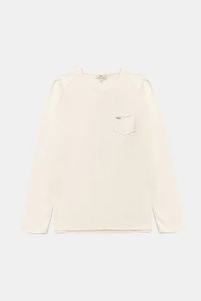 LONG SLEEVE ESSENTIAL OFF-WHITE