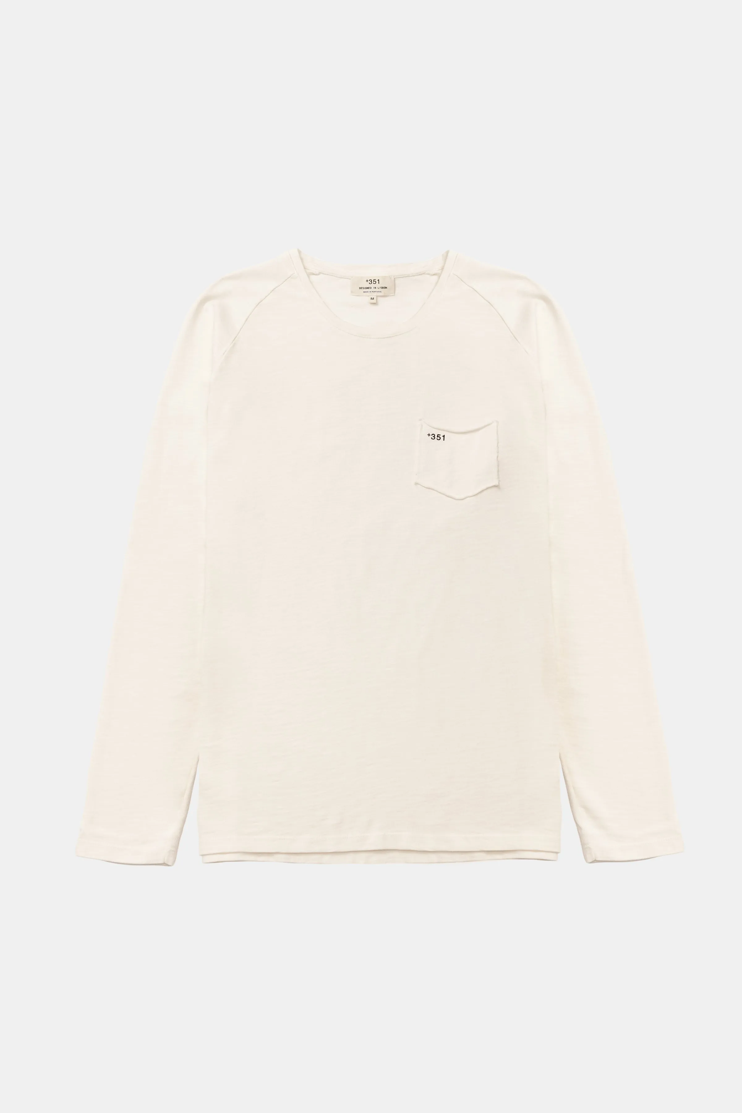 LONG SLEEVE ESSENTIAL OFF-WHITE