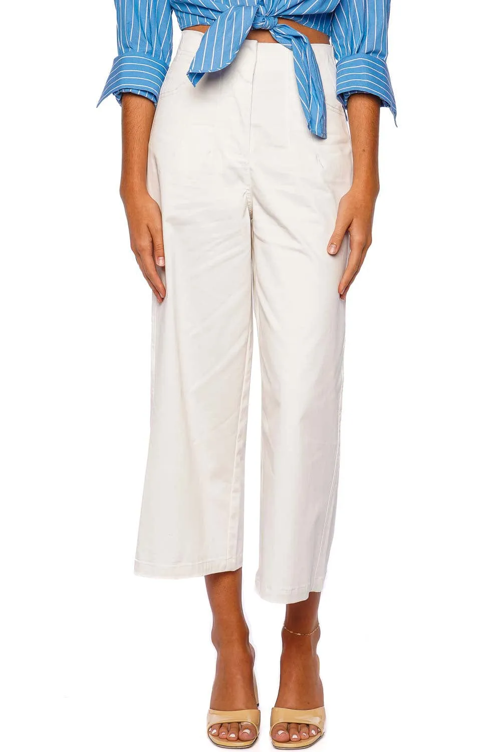 Luca Wide Leg Crop Pants