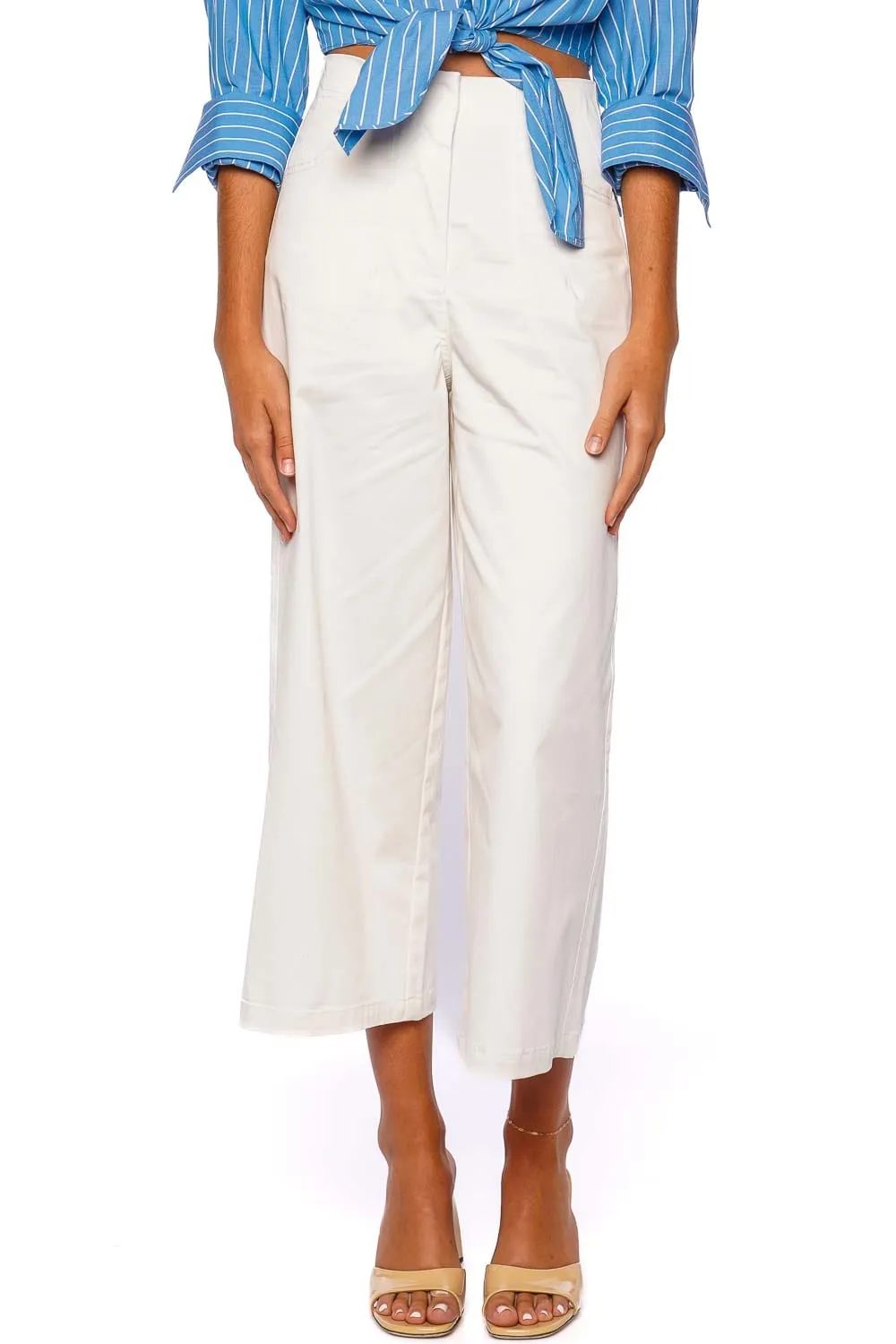 Luca Wide Leg Crop Pants