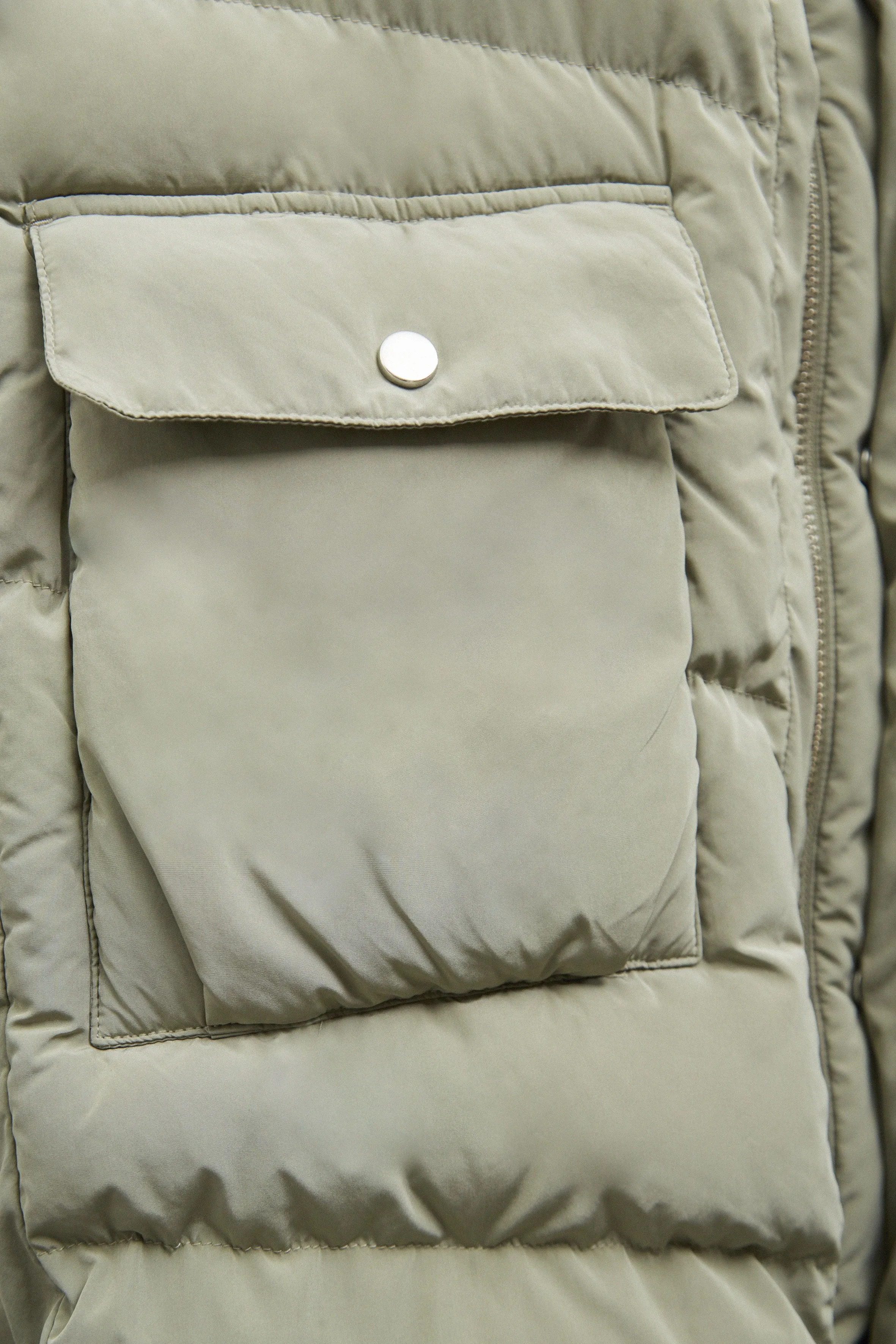 lyndon down jacket pale olive