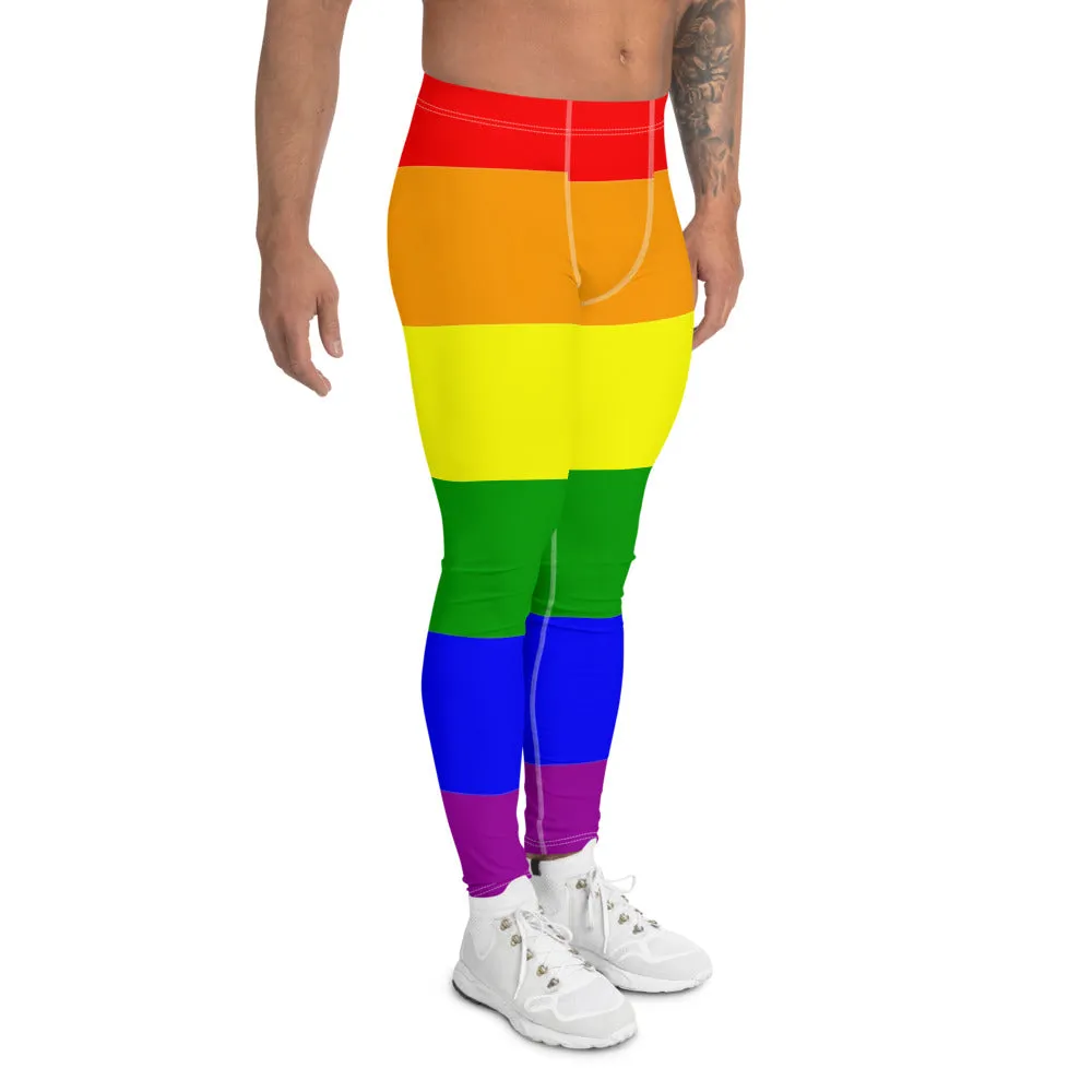 Men's Leggings Rainbow