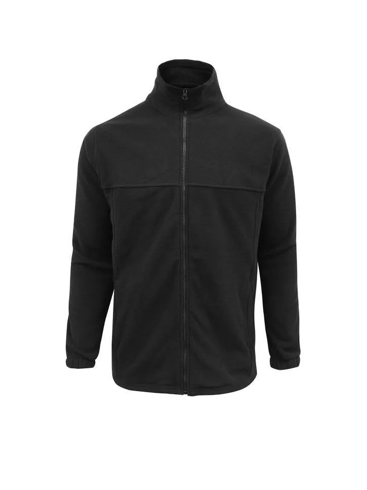 Men's Plain Micro Fleece Jacket