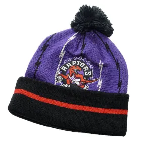 Mitchell & Ness Toronto Raptors Stripped Beanie