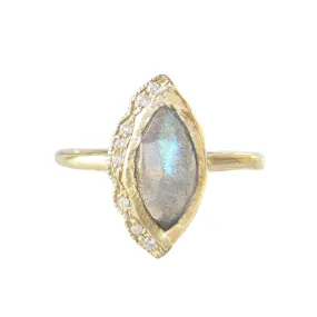 Native Labradorite Ring