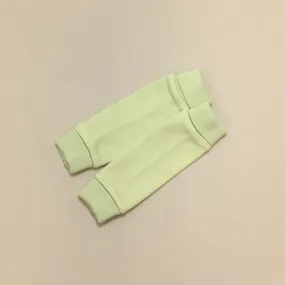 NICU Friendly Leg Warmers Solid Green