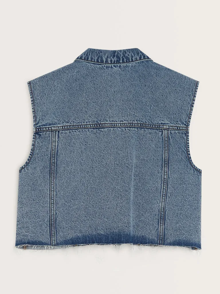 Nuon Blue Denim Jacket