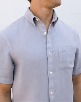 Ola Linen Shirt - Wave