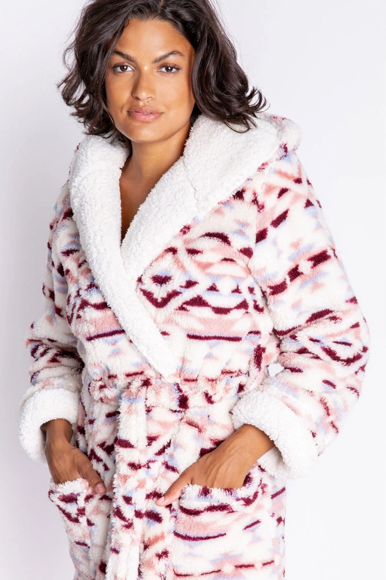 PJ Salvage Short Hooded Robe - Style RECPR