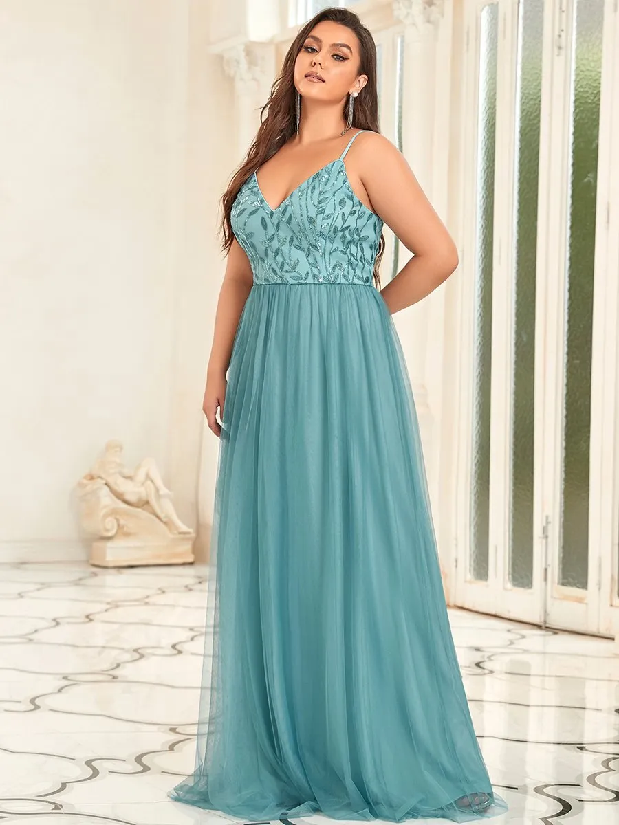 Plus Size Adorable A Line Floor Length Wholesale Dress