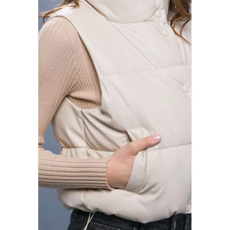 PU Padded Vest