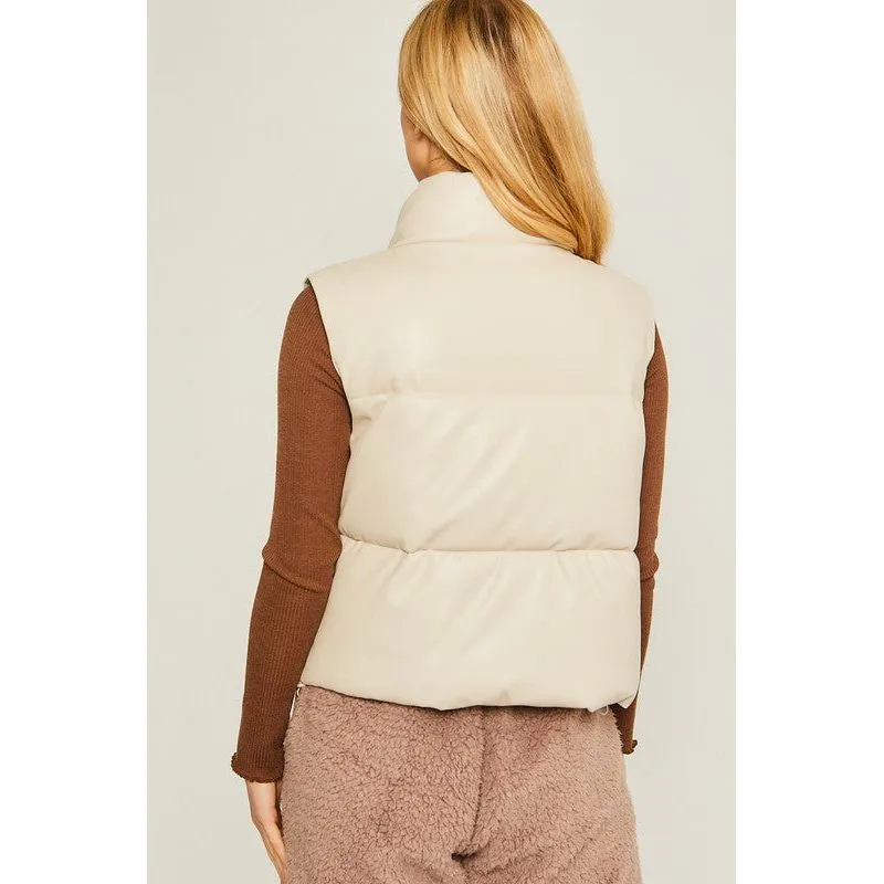 PU Padded Vest