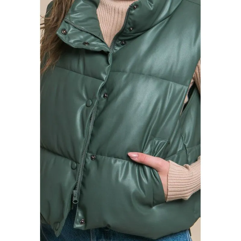 PU Padded Vest