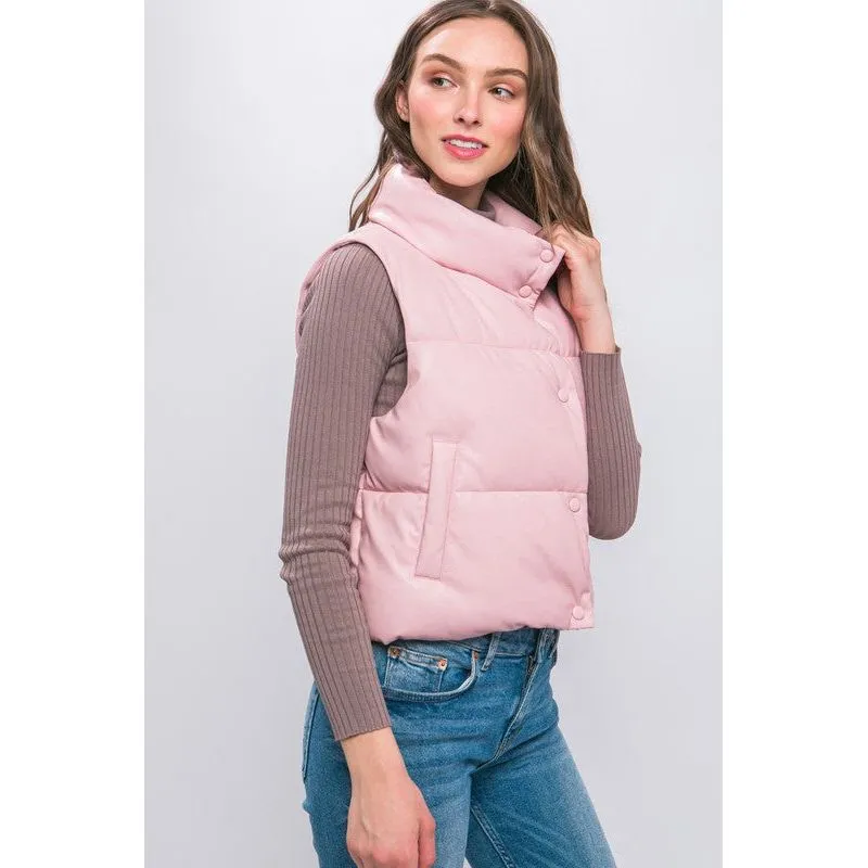 PU Padded Vest