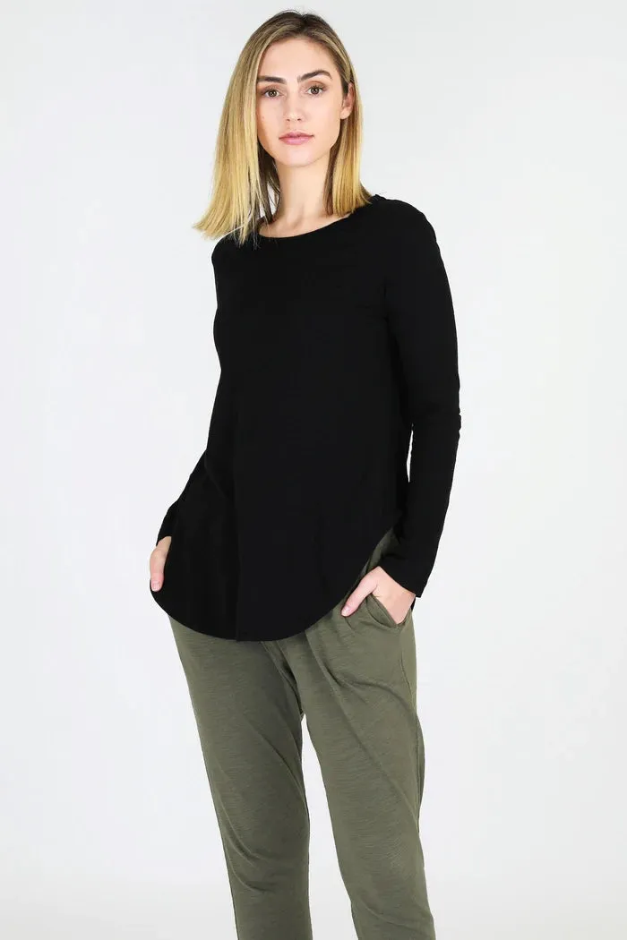 Scarlett Long Sleeve Tee Black