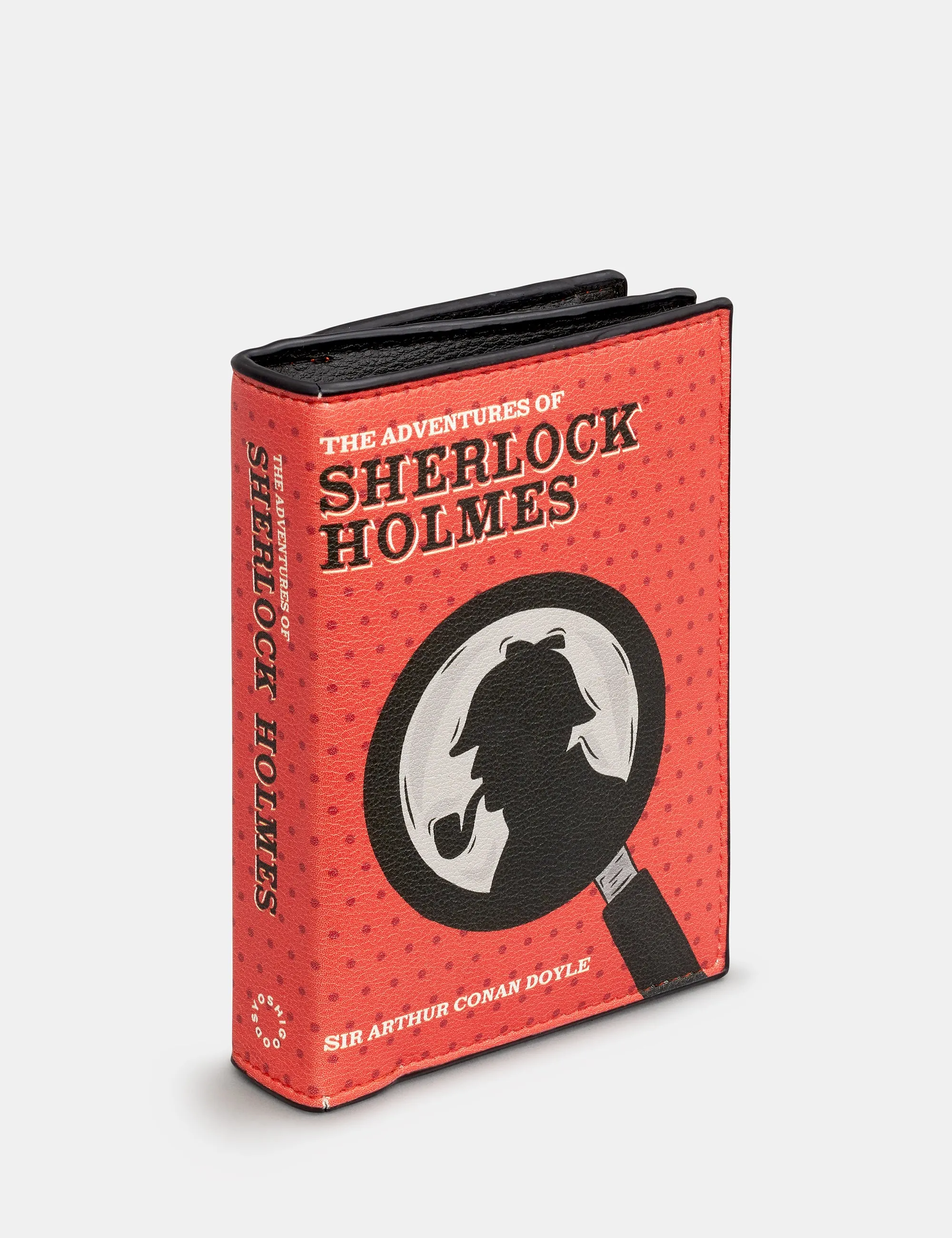 Sherlock Holmes Vegan Leather Flap Over Purse