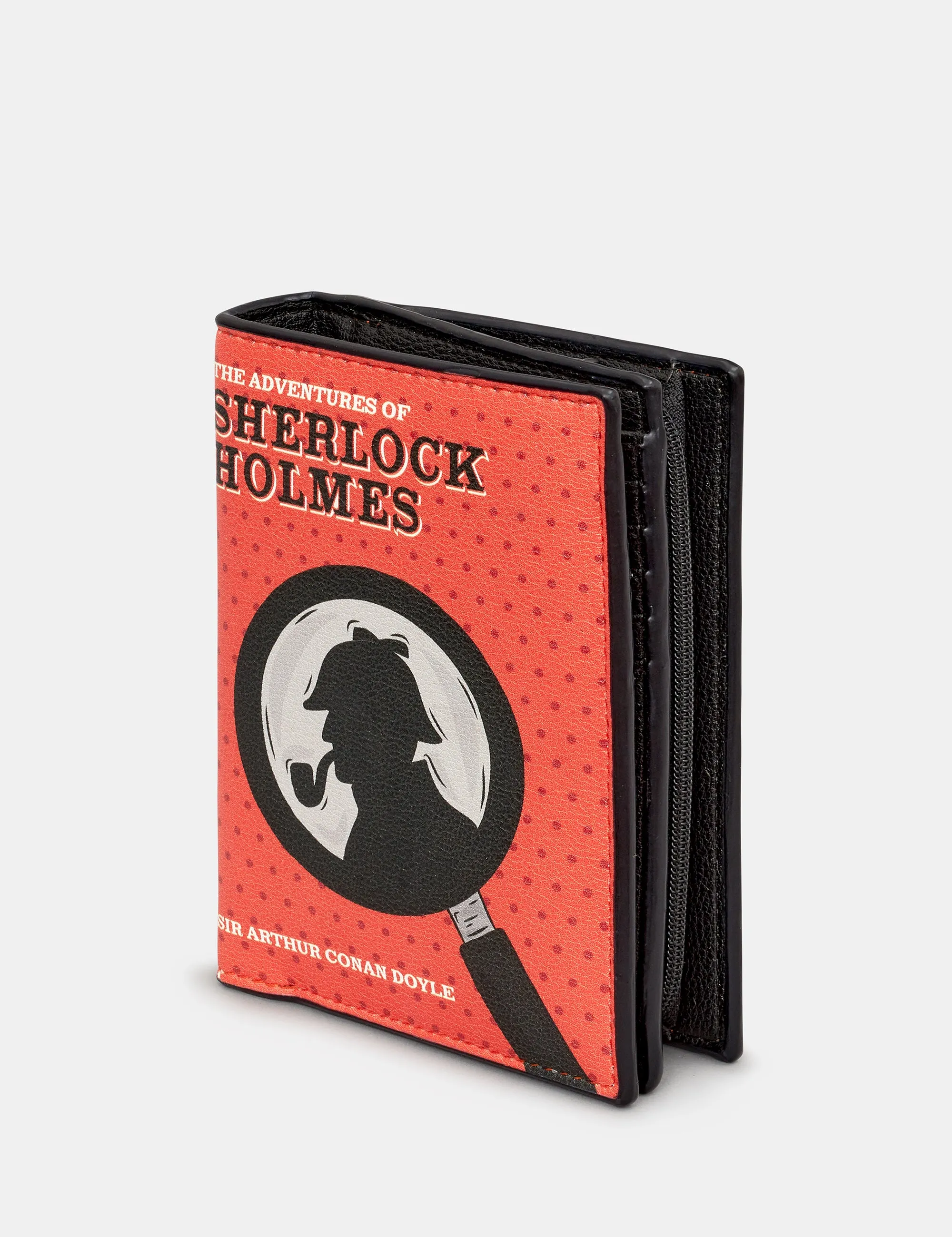 Sherlock Holmes Vegan Leather Flap Over Purse