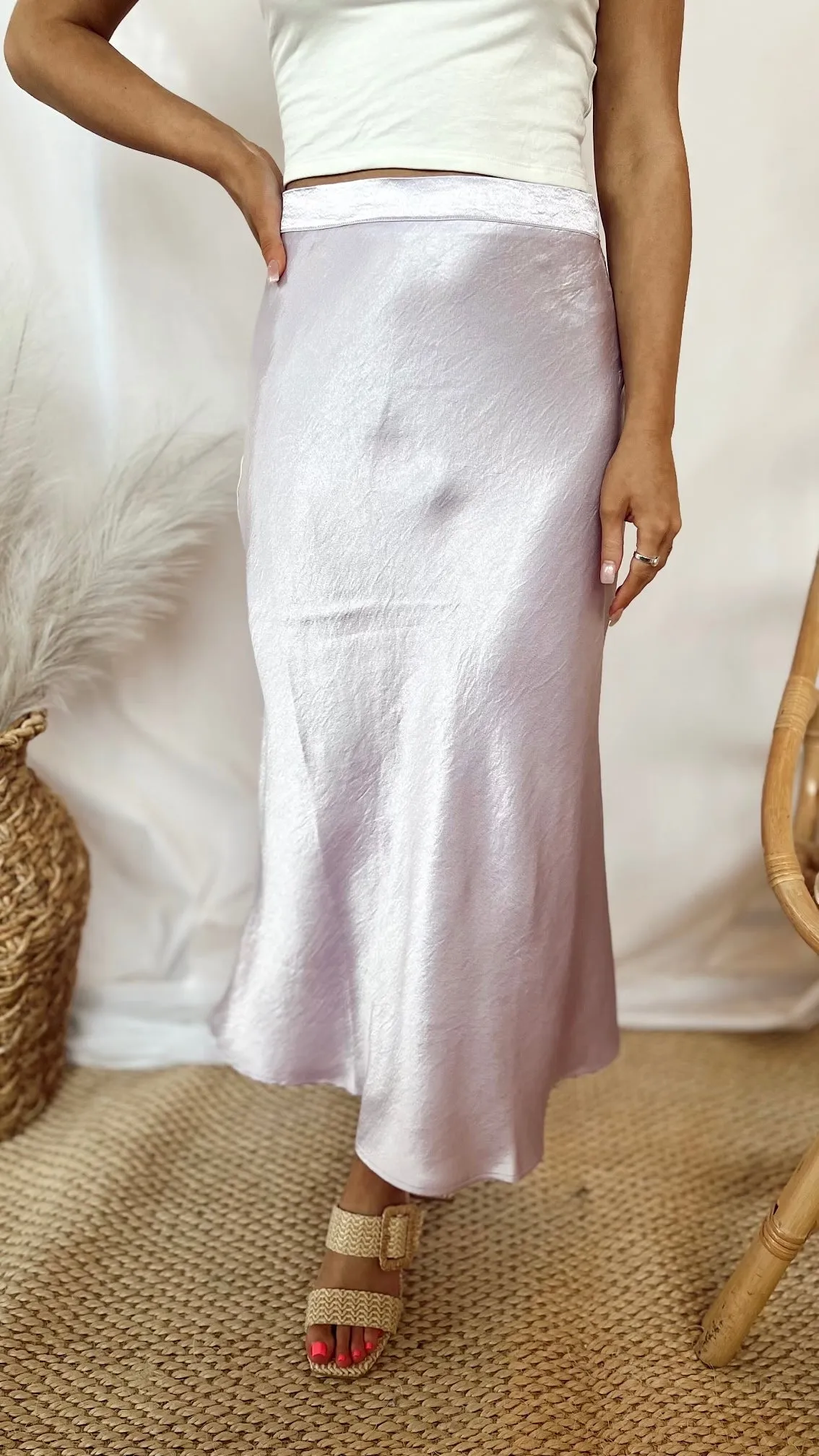 Shimmer and Shine Midi Skirt