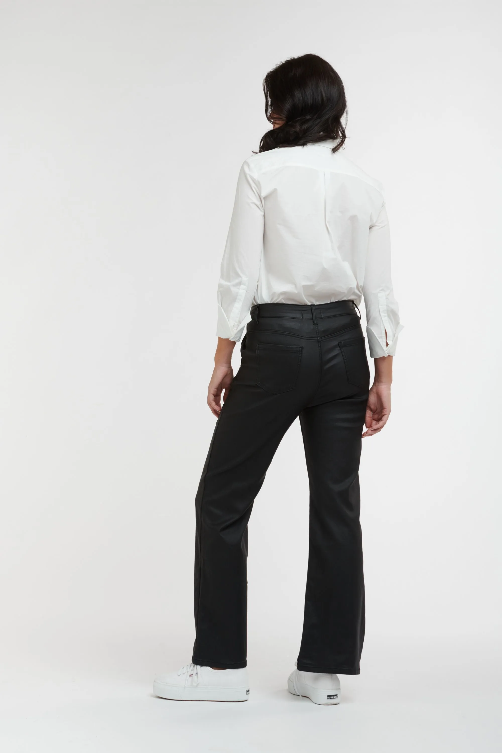 Shirley Coated Jean Black