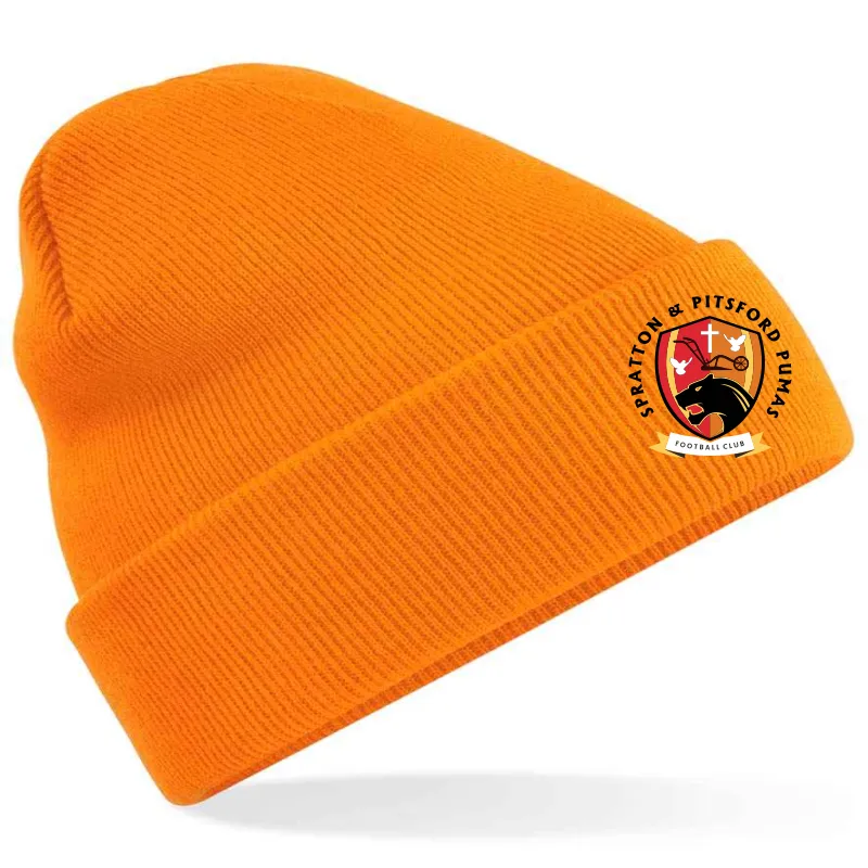 SPRATTON & PITSFORD BEANIE ORANGE