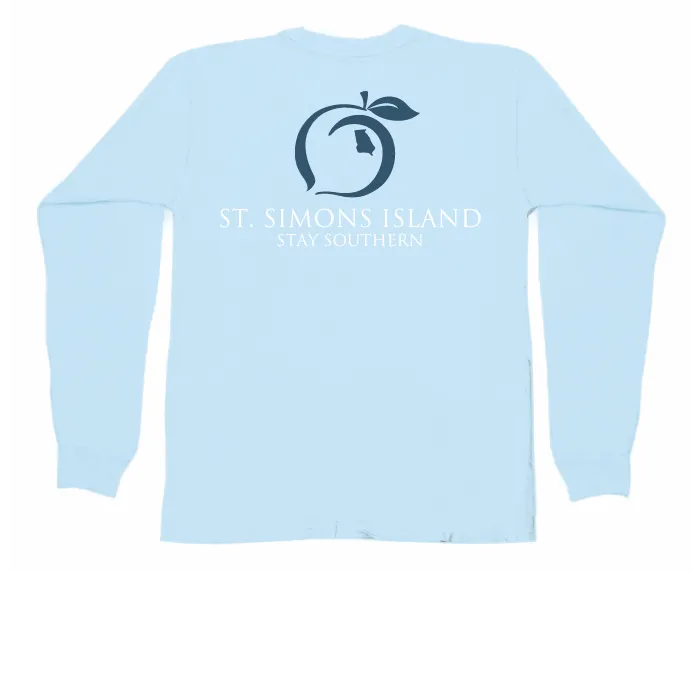 St. Simons, GA  Long Sleeve Hometown Tee