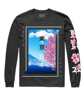 TOKYO CHERRY BLOSSOM LONG SLEEVE TEE