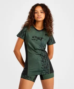 UFC Venum Authentic Fight Week Women's Performance Short Sleeve T-shirt - Khaki