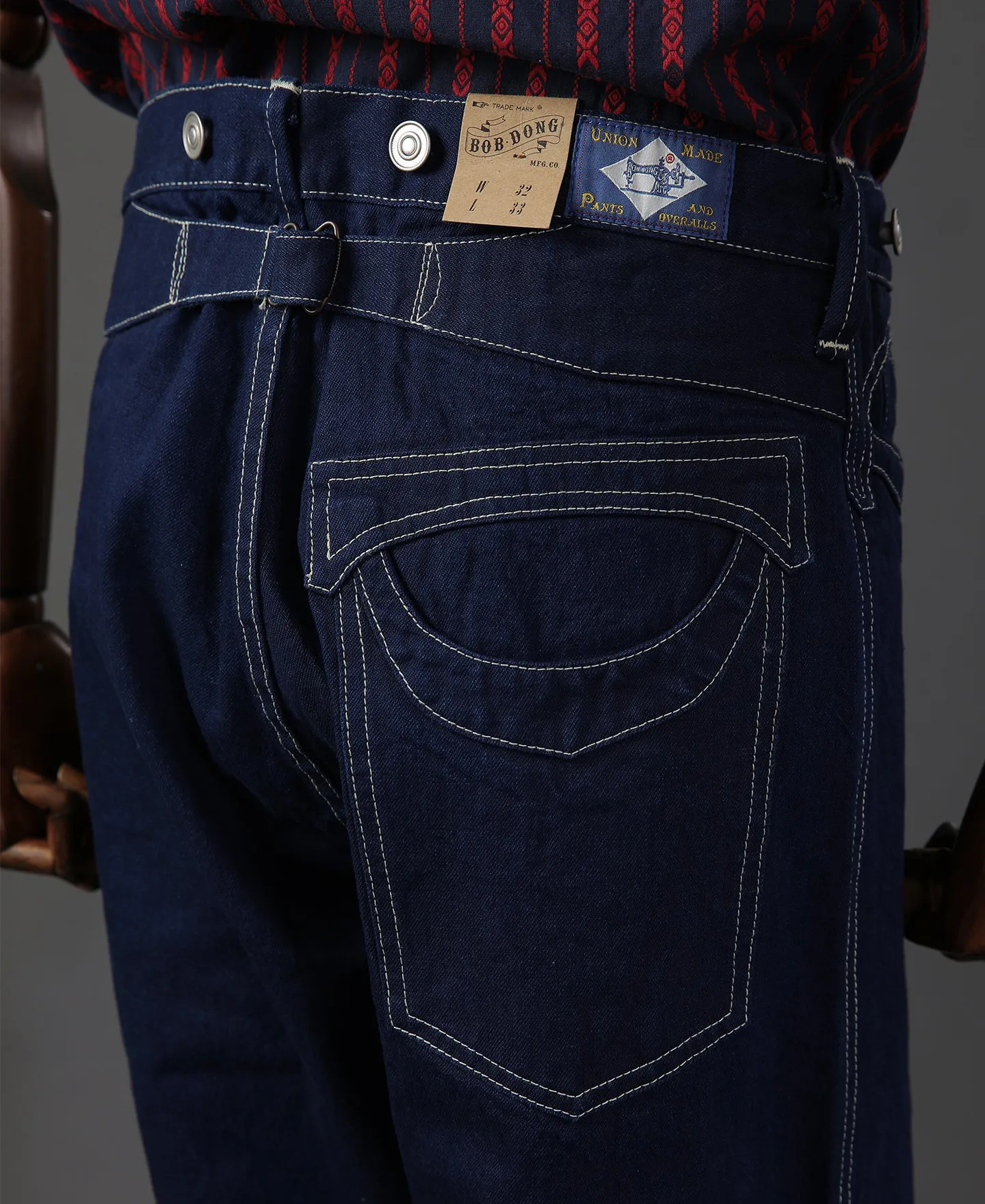 Vintage Selvedge Denim Work Trousers